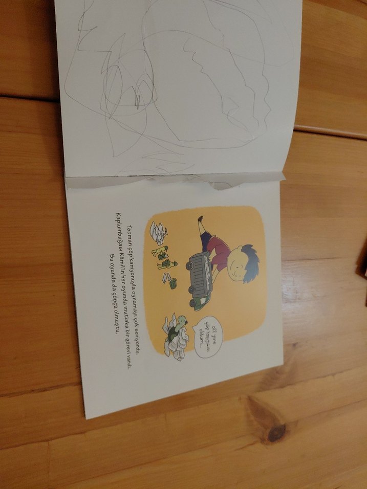 Teo'nun Kaka Kitabı - Çocuk Kitabı - Görsel 2