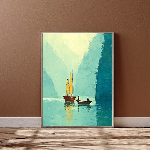 YELKEN POSTER / ÇERÇEVESİZ