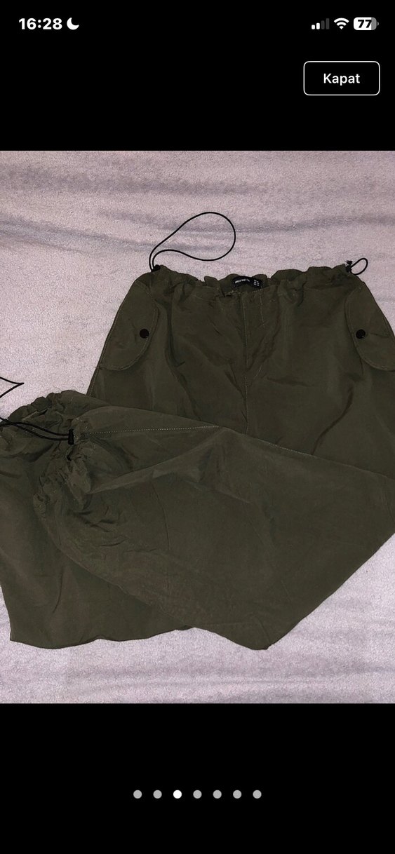 Kadın paraşüt pantolon - Görsel 3