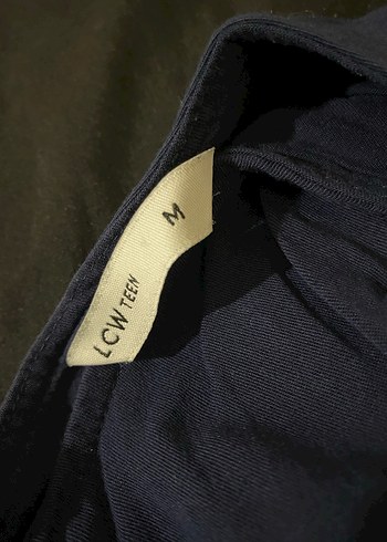 Düğmeli Lacivert Keten Kadın Midi Tulum - Görsel 2