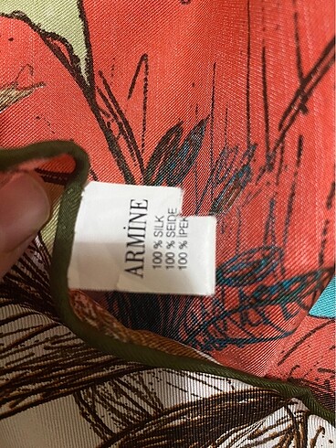 Beden çeşitli Renk Armine ipek eşarp