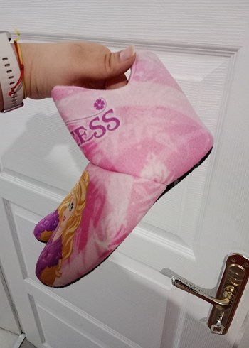 Pembe kız çocuk panduf terlik - Görsel 2