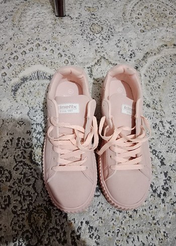 Kinetix Bağcıklı Kadın Sneaker Ayakkabı