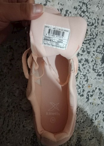 39 Beden Kinetix Bağcıklı Kadın Sneaker Ayakkabı