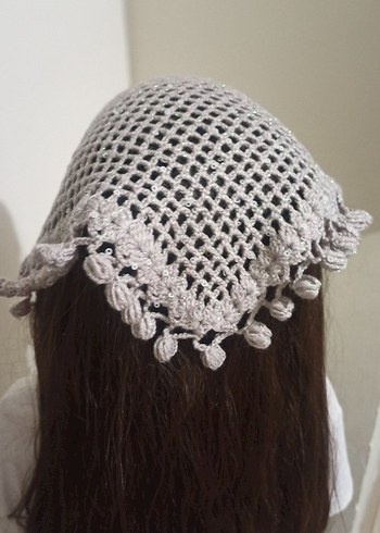 Beden Örgü Saç Bandana