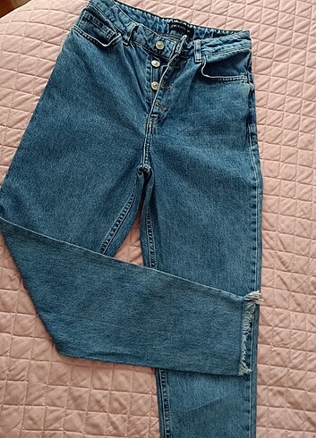 Mom jean pantolon 
