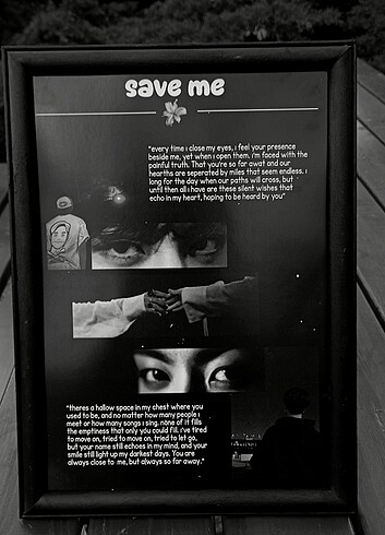 Taekook Save Me Fic Çerçeve 
