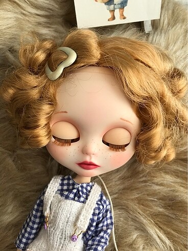 Görsel  Özel tasarım Blythe bebek - Görsel 5