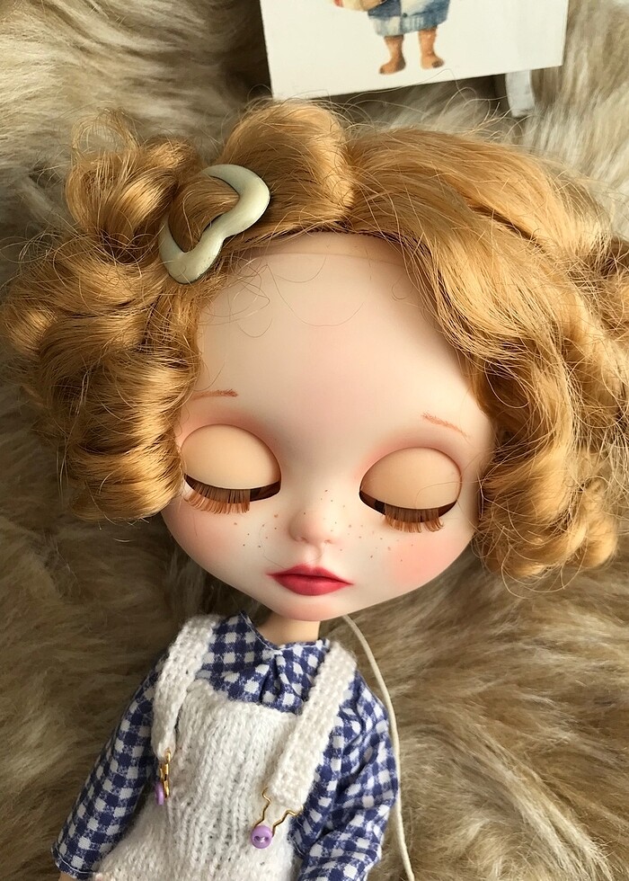 Görsel  Özel tasarım Blythe bebek - Görsel 5