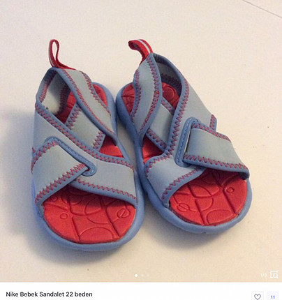 Nike bebek sandalet