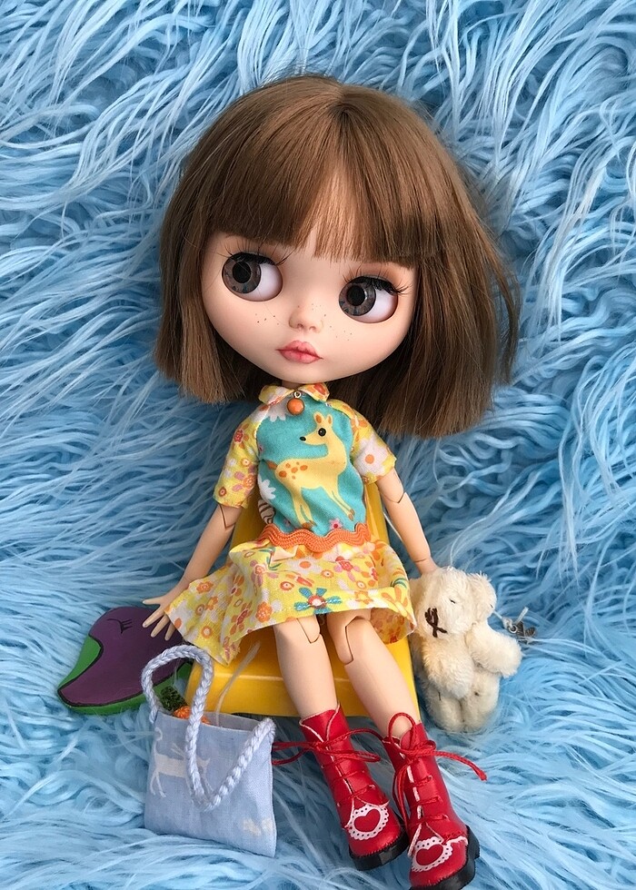 Görsel Uykucu Blythe Bebek - Görsel 5