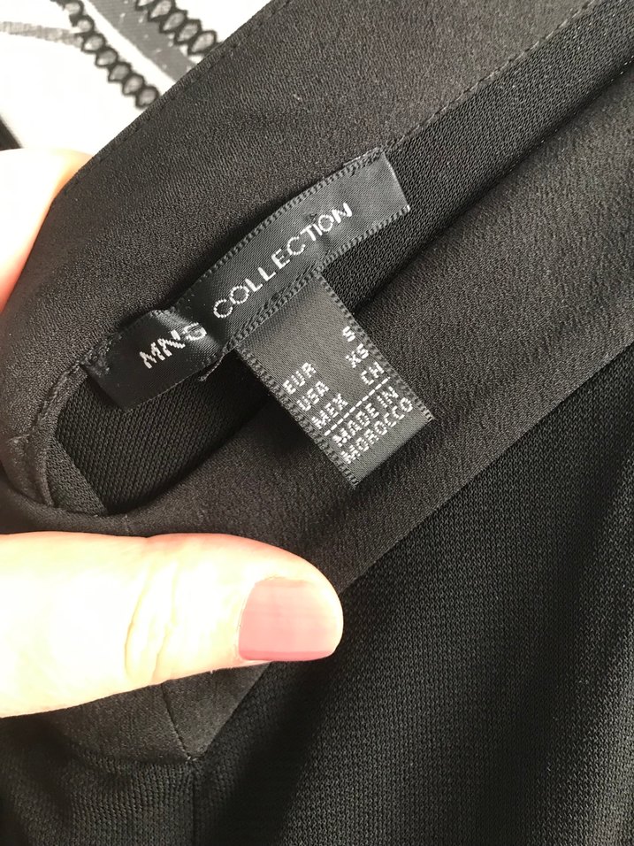 Mango 38 beden Siyah tulum - Görsel 5