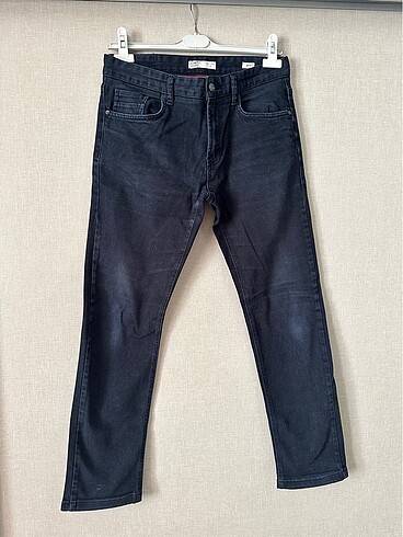 Slim fit kot pantolon