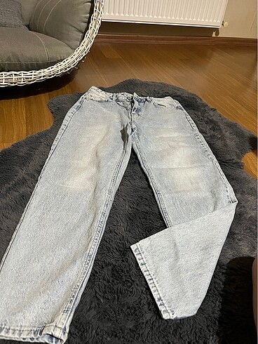 Yüksek bel mom jeans