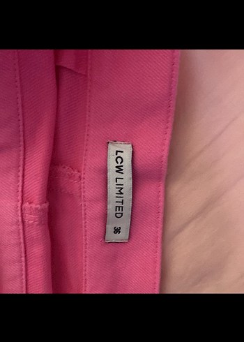 LC Waikiki Pembe şort Etek