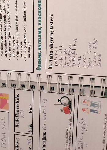 Beslenme Günlüğü Planlayıcı - Görsel 5