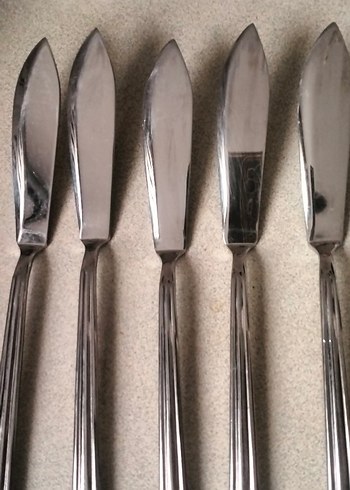 Jumbo 1300 Parlak Gri Balık Bıçağı - Görsel 2