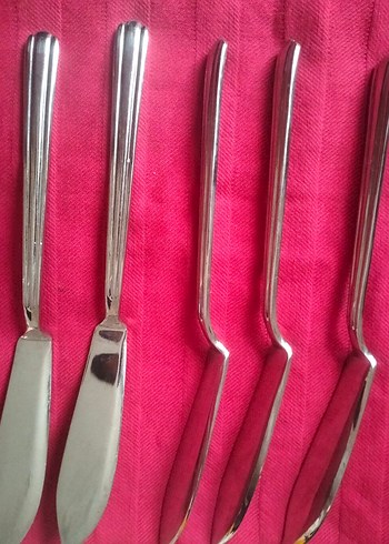 Jumbo 1300 Parlak Gri Balık Bıçağı - Görsel 4