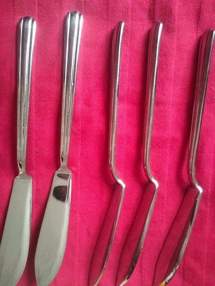 Jumbo 1300 Parlak Gri Balık Bıçağı - Görsel 4