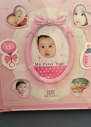 Pembe Desenli Bebek Albümü paketli açılmamış - Görsel 2