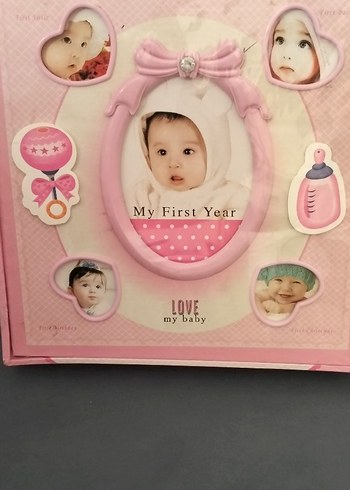 Pembe Desenli Bebek Albümü paketli açılmamış - Görsel 3