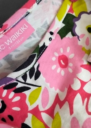 Çiçek Desenli Bohem Kız Elbisesi - Görsel 3