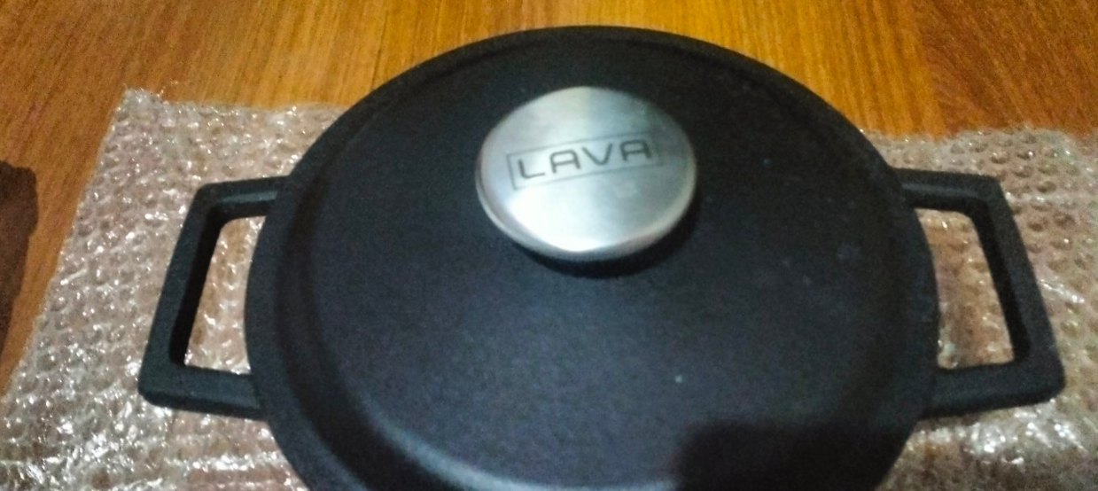 Lava Döküm Yuvarlak Tencere 20 cm Mat Siyah - Görsel 2