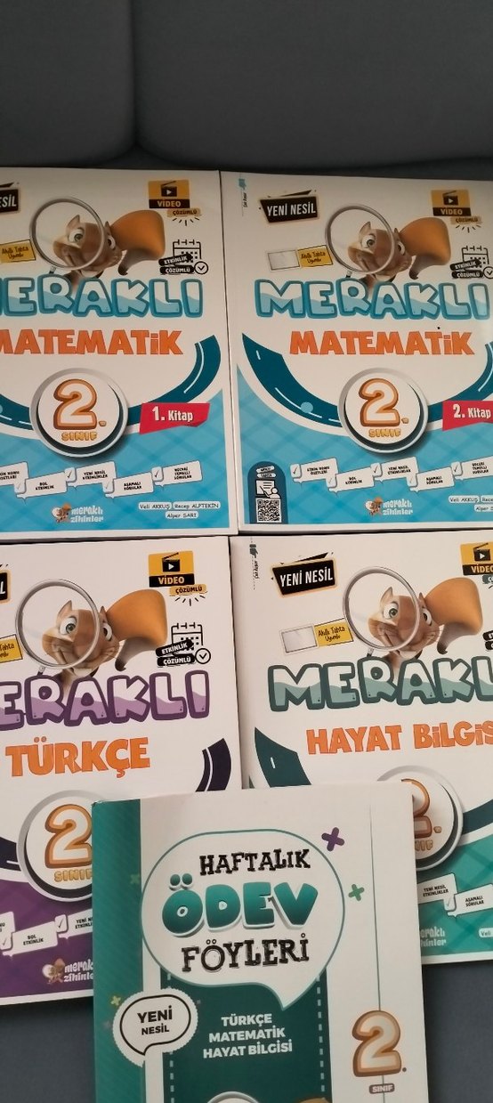 2. Sınıf Haftalık Ödev Föyleri Seti - Görsel 2