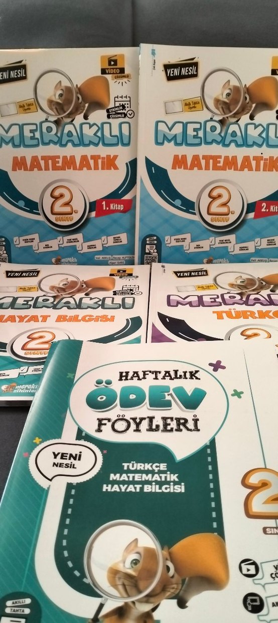 2. Sınıf Haftalık Ödev Föyleri Seti - Görsel 3