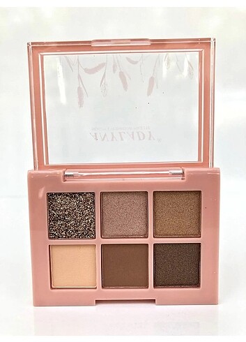 Anylady Mini Color 6'lı Göz Far Paleti 01