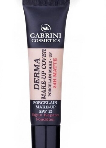 Derma 24h Matte Porselen Yoğun Kapatıcı Make-up Cover No 102 Buğ