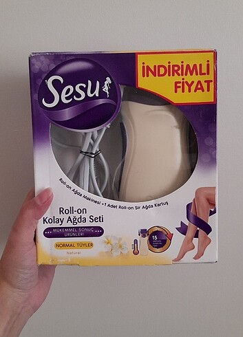 Sesu roll-on ağda makinesi