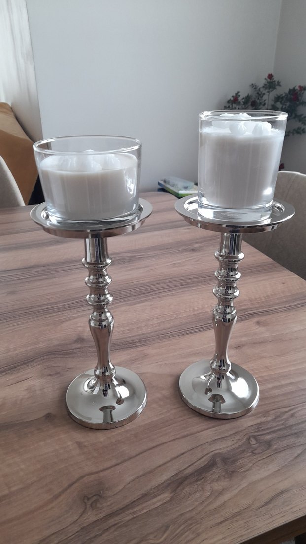 Metal Şamdan Seti Karaca - Görsel 2