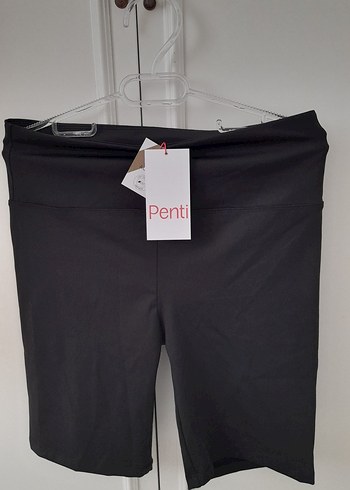 Penti Siyah Kadın Biker Spor Taytı - Görsel 3