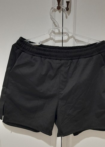 Siyah Mini taytlı Spor Şort - Görsel 6