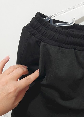 Siyah Mini taytlı Spor Şort - Görsel 4