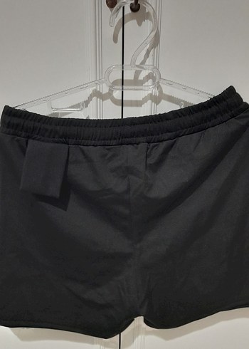 Siyah Mini taytlı Spor Şort - Görsel 3