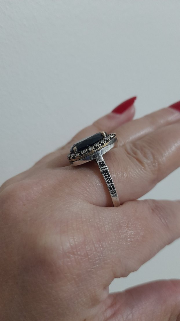 925 ayar gümüş yüzük - Görsel 5