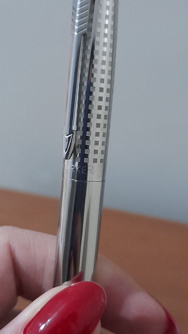 PARKER JOTTER PREMİUM PARLAK KROM CT TÜKENMEZ KALEM - Görsel 4