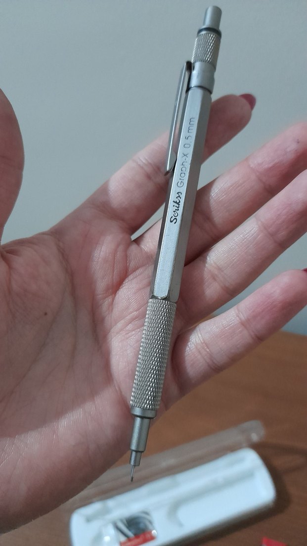 scrikss Graph-X 3'lü Mekanik Kurşun Kalem Seti 0.5 mm - Görsel 2
