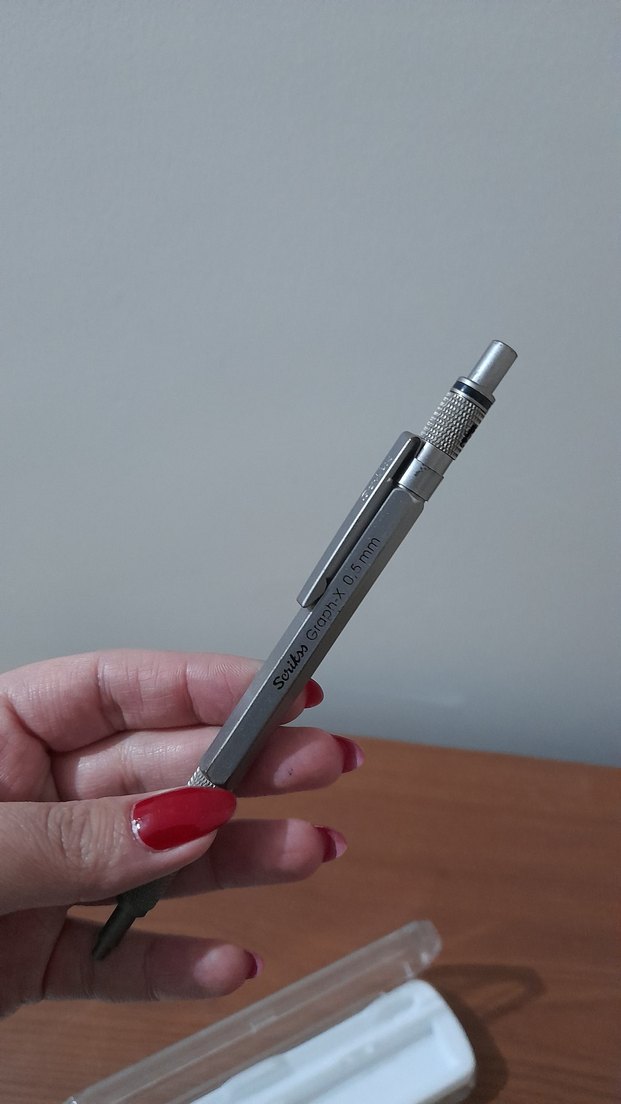 scrikss Graph-X 3'lü Mekanik Kurşun Kalem Seti 0.5 mm - Görsel 5