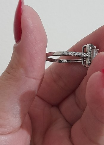 925 ayar gümüş yüzük - Görsel 2