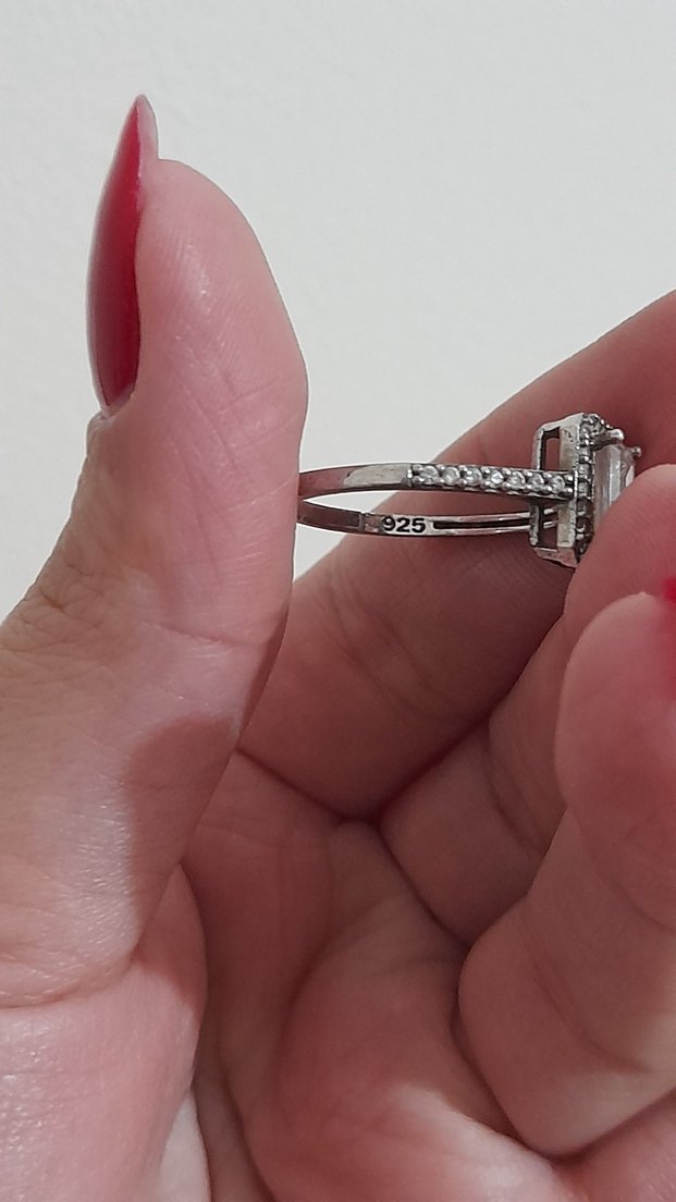 925 ayar gümüş yüzük - Görsel 2