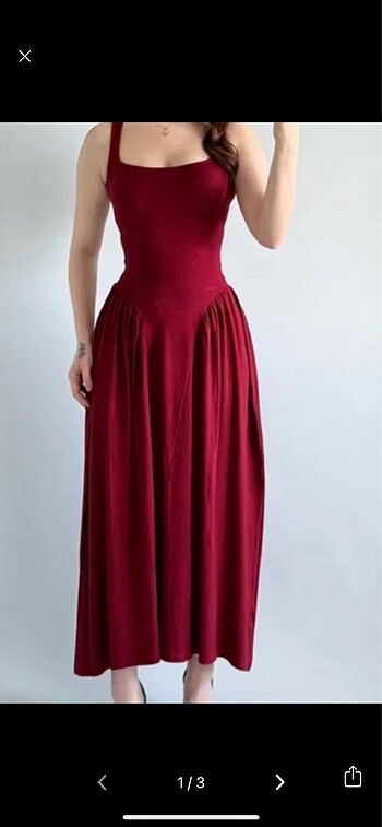 Bordo Elbise