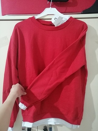 kırmızı sweat 