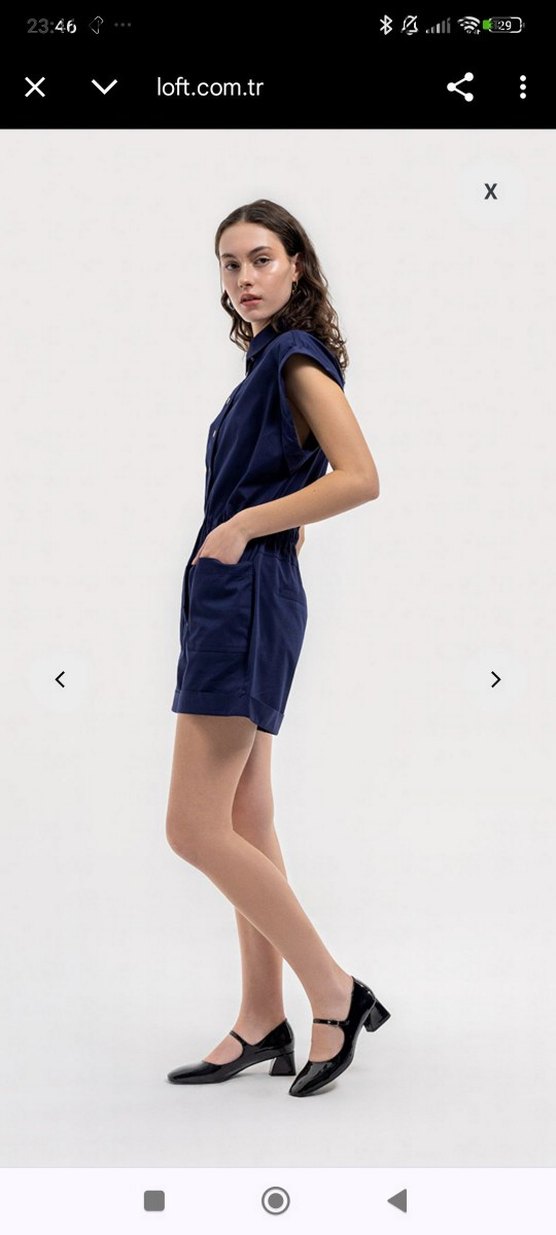 Loft regular fit kadın tulum - Görsel 2