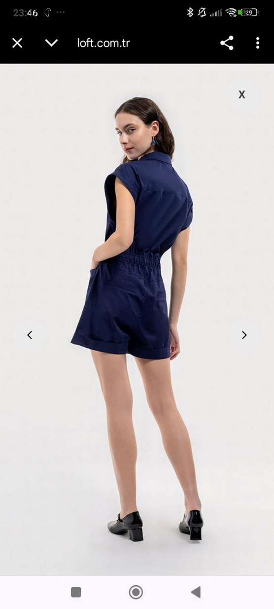 Loft regular fit kadın tulum - Görsel 3