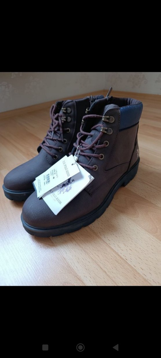 U. S. Polo Kahverengi Erkek Street Style Bot - Görsel 2