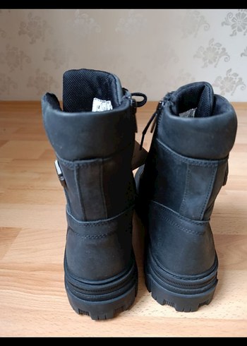 Lumberjack Siyah Süet Bağcıklı Deri Erkek Bot - Görsel 6