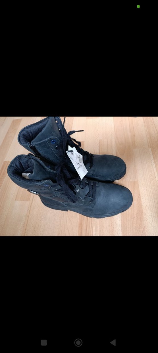 Lumberjack Siyah Süet Bağcıklı Deri Erkek Bot - Görsel 4